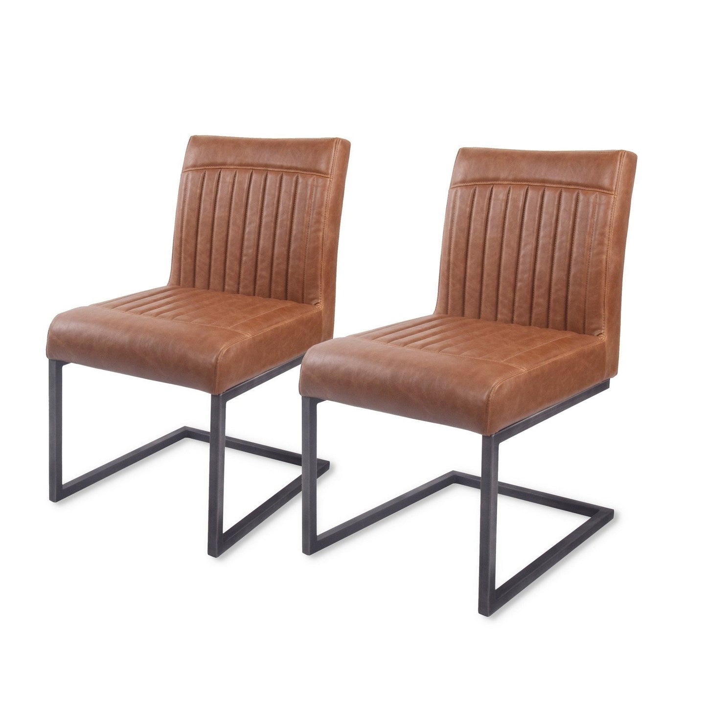 New Pacific Direct Ronan PU Leather Dining Chair, (Set of 2) -  1060002-215