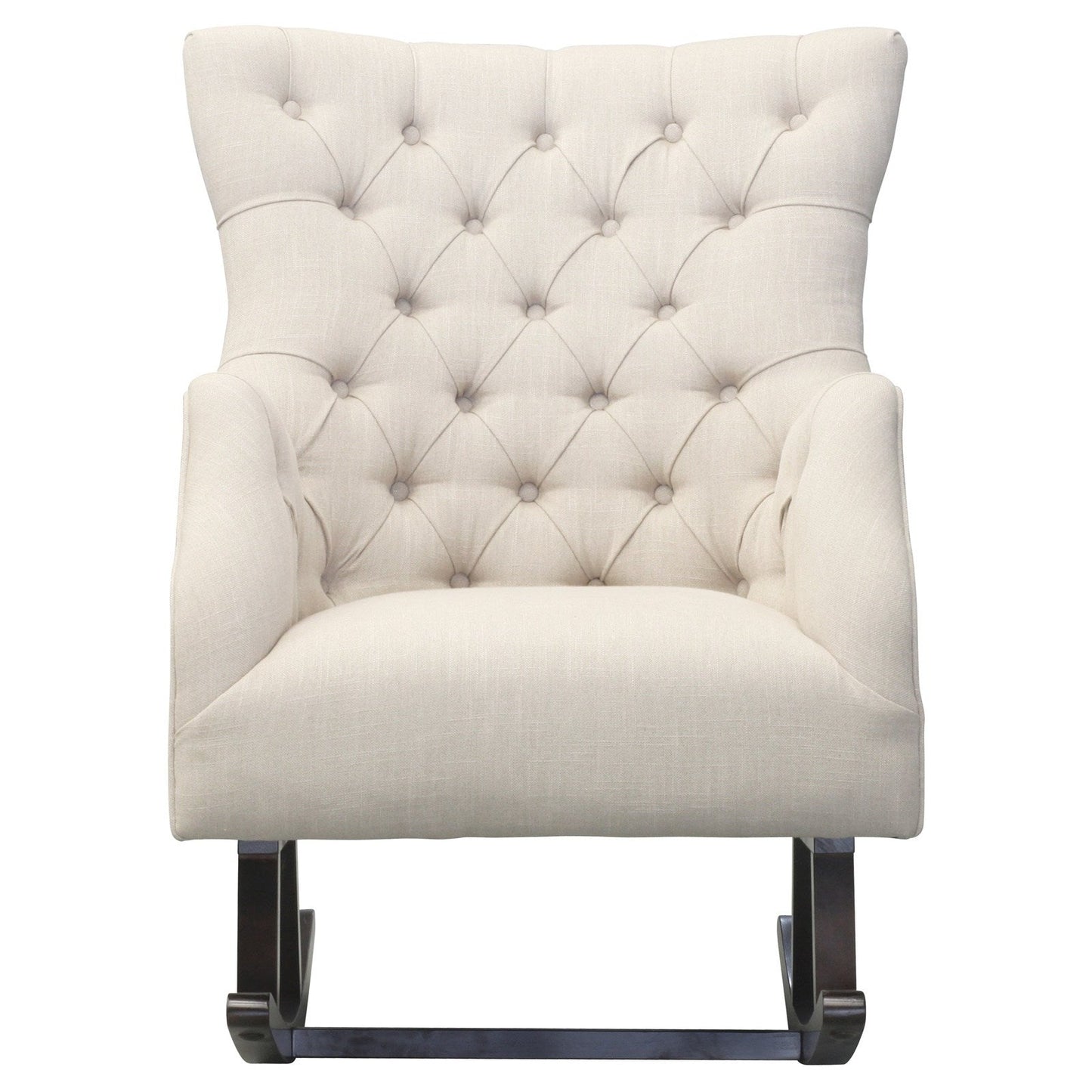 New Pacific Direct Abigail Fabric Tufted Rocking Chair  - 3900023