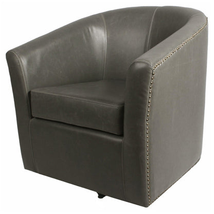 New Pacific Direct Ernest Bonded Leather Swivel Chair  - 1900046-V04