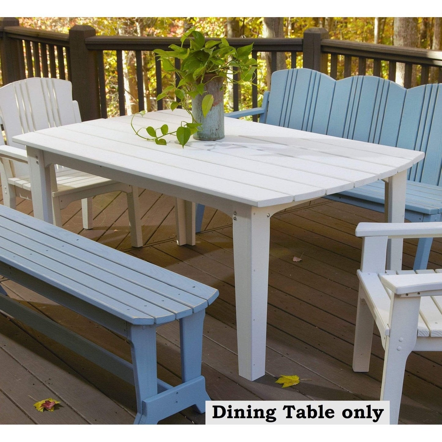 Uwharrie Chair Carolina Preserves Wood Dining Table C091, -  C092 or C093
