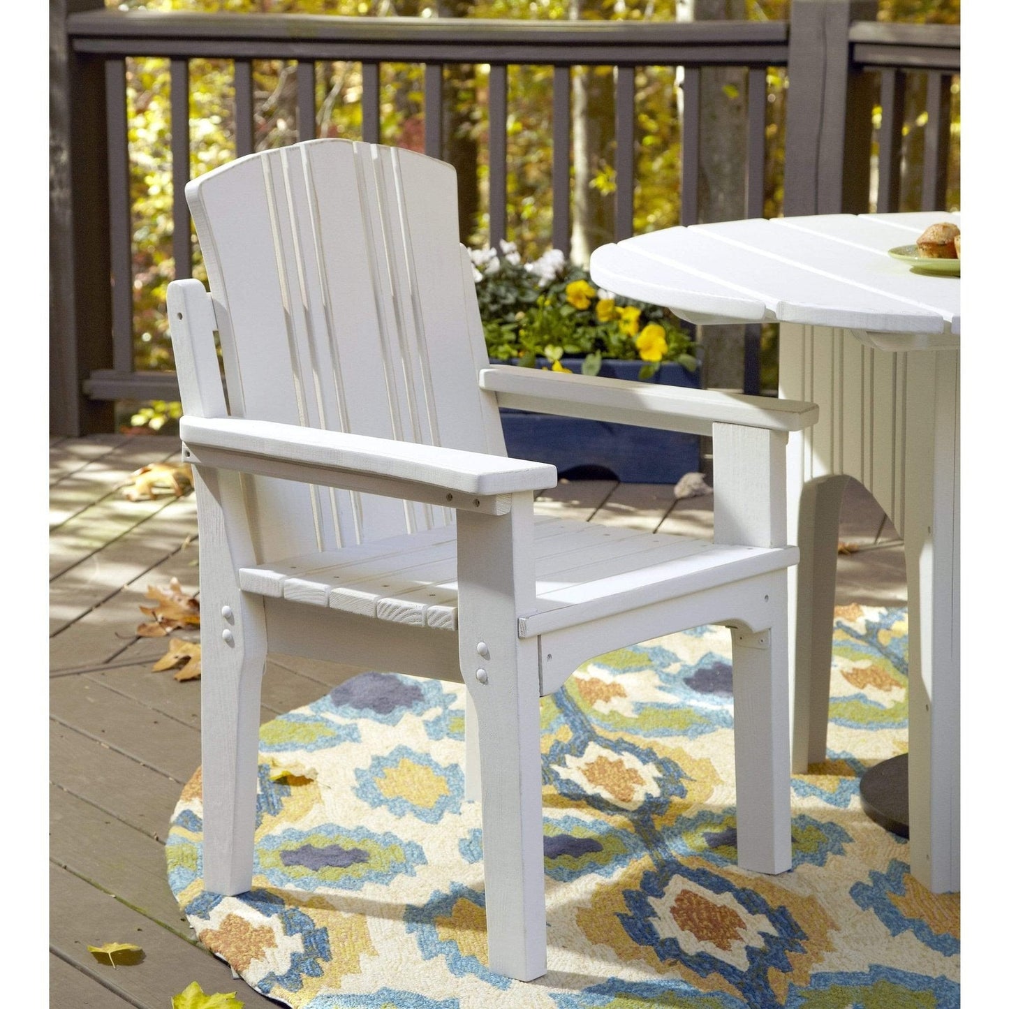 Uwharrie Chair Carolina Preserves Wood Dining Arm Chair -  C075