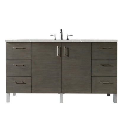 James Martin Vanities Metropolitan 60" Single Vanity -  850-V60S-SOK-3CAR