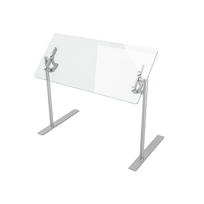 Spring USA VG3-P-24 Versa-Gard Freestyle Glass Food Shield, 24" x 28” - SPVG3P24
