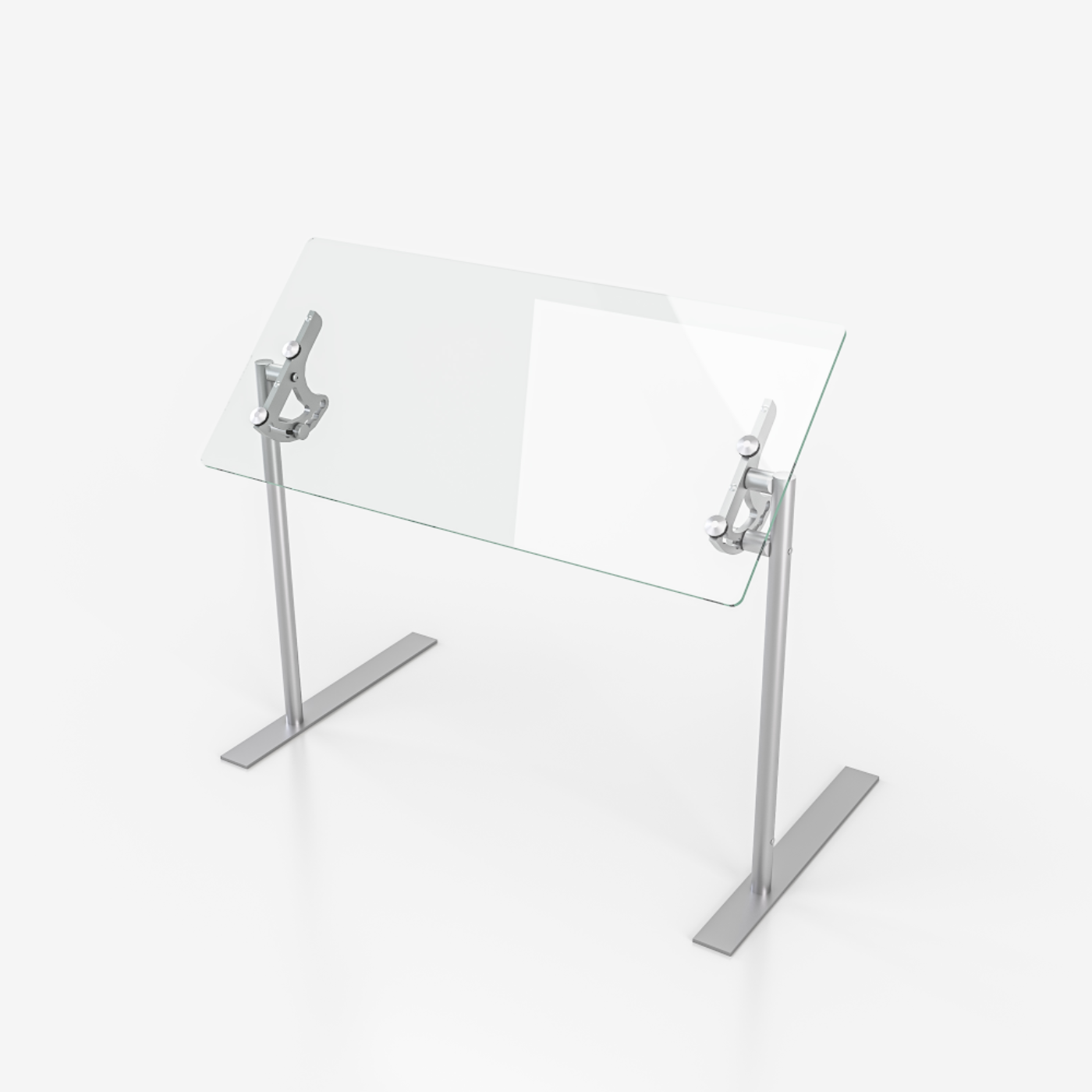 Spring USA VG3-P-24 Versa-Gard Freestyle Glass Food Shield, 24" x 28” - SPVG3P24