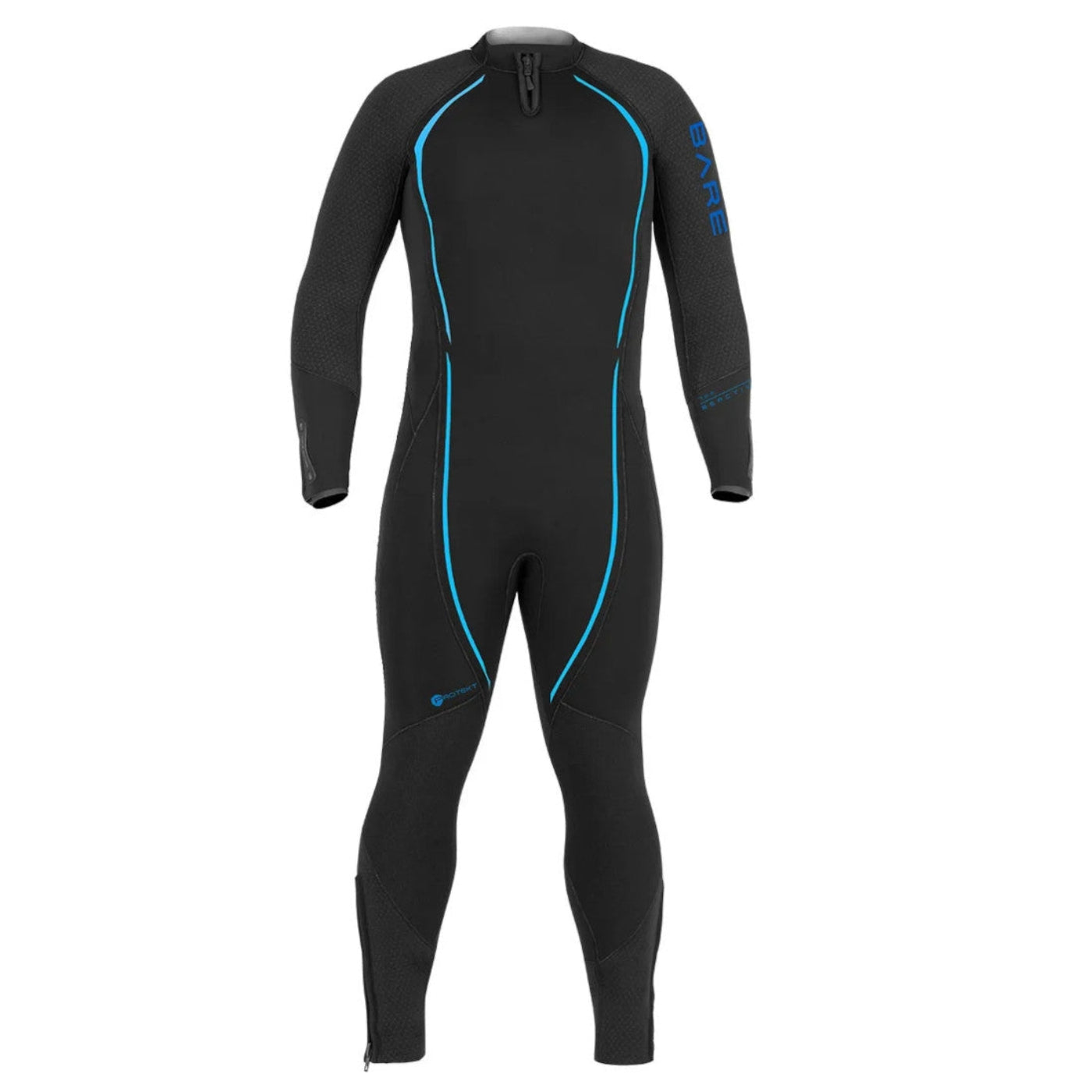 Zeagle Bare 5mm Mens Reactive OMNIRED Full Wetsuit - WET465 02-SM-BLK