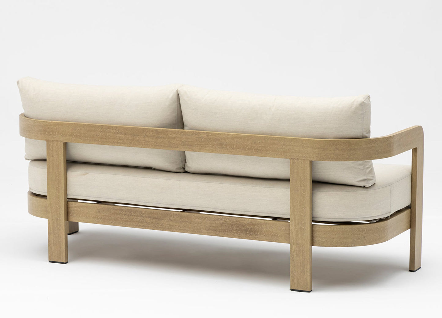 Whiteline Modern Living Sally 4 Piece Outdoor Lounge Set in Beige Color - COL2005-BEI