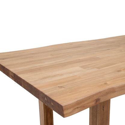 New Pacific Direct Windsor 79" Live-Edge Dining Table -  8000040