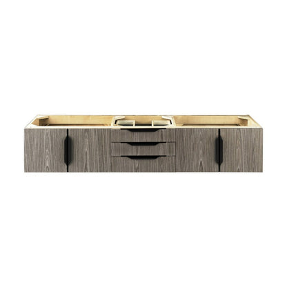 James Martin Vanities Mercer Island 72" Double Vanity - 389-V72D-AGR-G-DGG