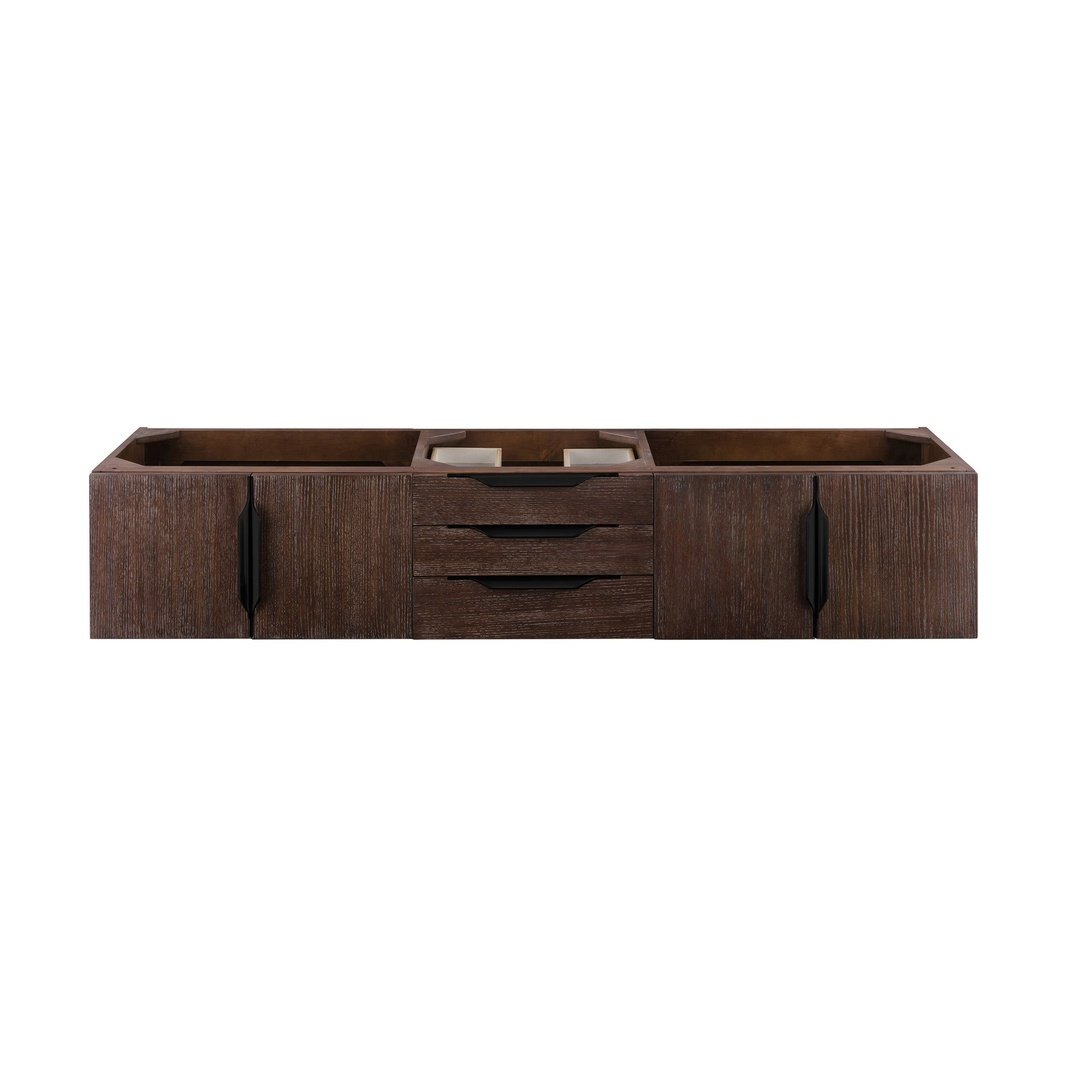 James Martin Vanities Mercer Island 72" Double Vanity - 389-V72D-AGR-G-DGG