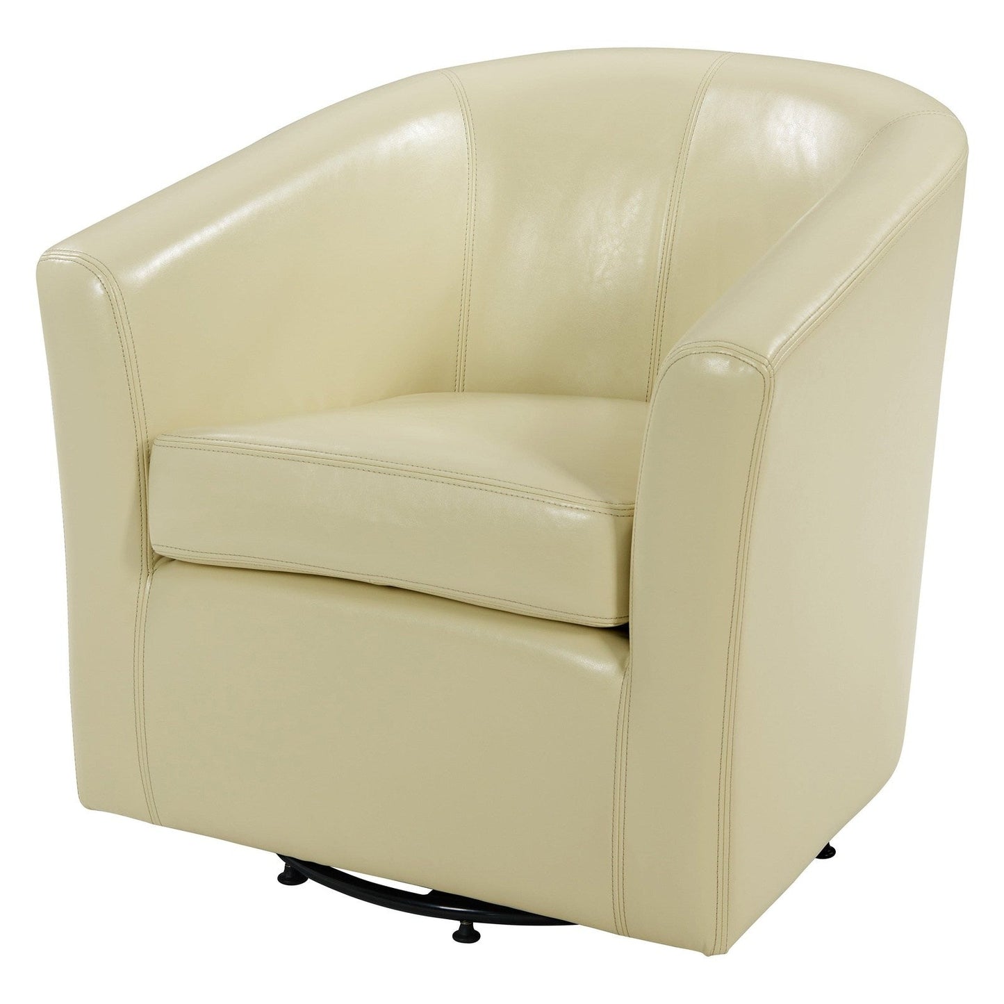 New Pacific Direct Hayden Swivel Bonded Leather Chair  - 193012B-2050