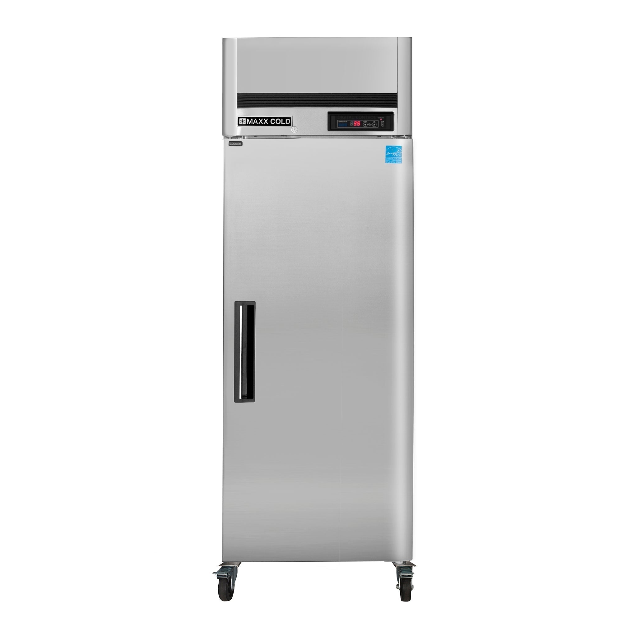 Maxx Cold Single Door Reach-In Refrigerator Top Mount, 27