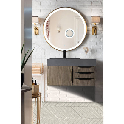 James Martin Vanities Mercer Island 36" Single Vanity - 389-V36-AGR-G-DGG