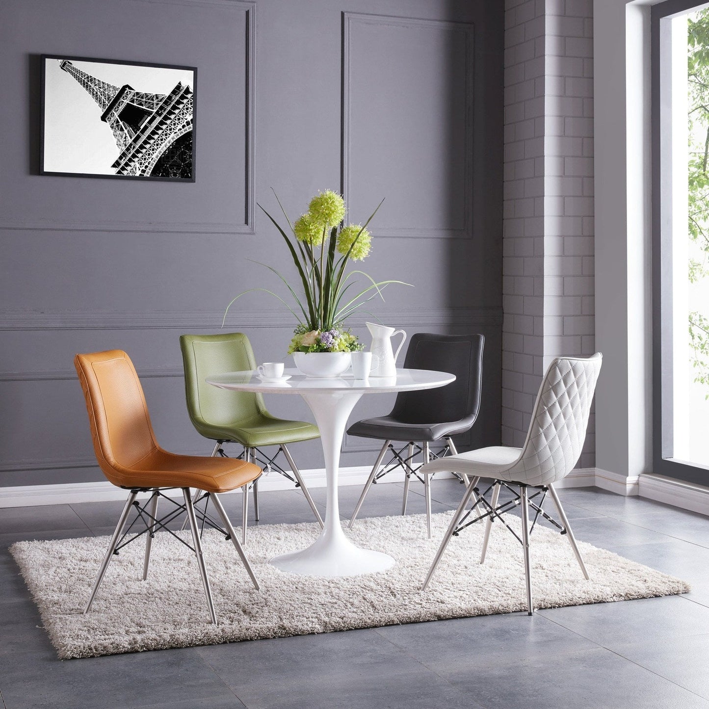 New Pacific Direct Allie 39" Round Table -  6300003-W