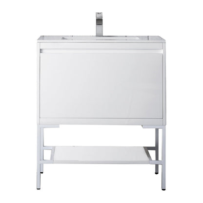 James Martin Vanities Milan 31.5" Single Vanity Cabinet - 801V31.5GWRGDCHB