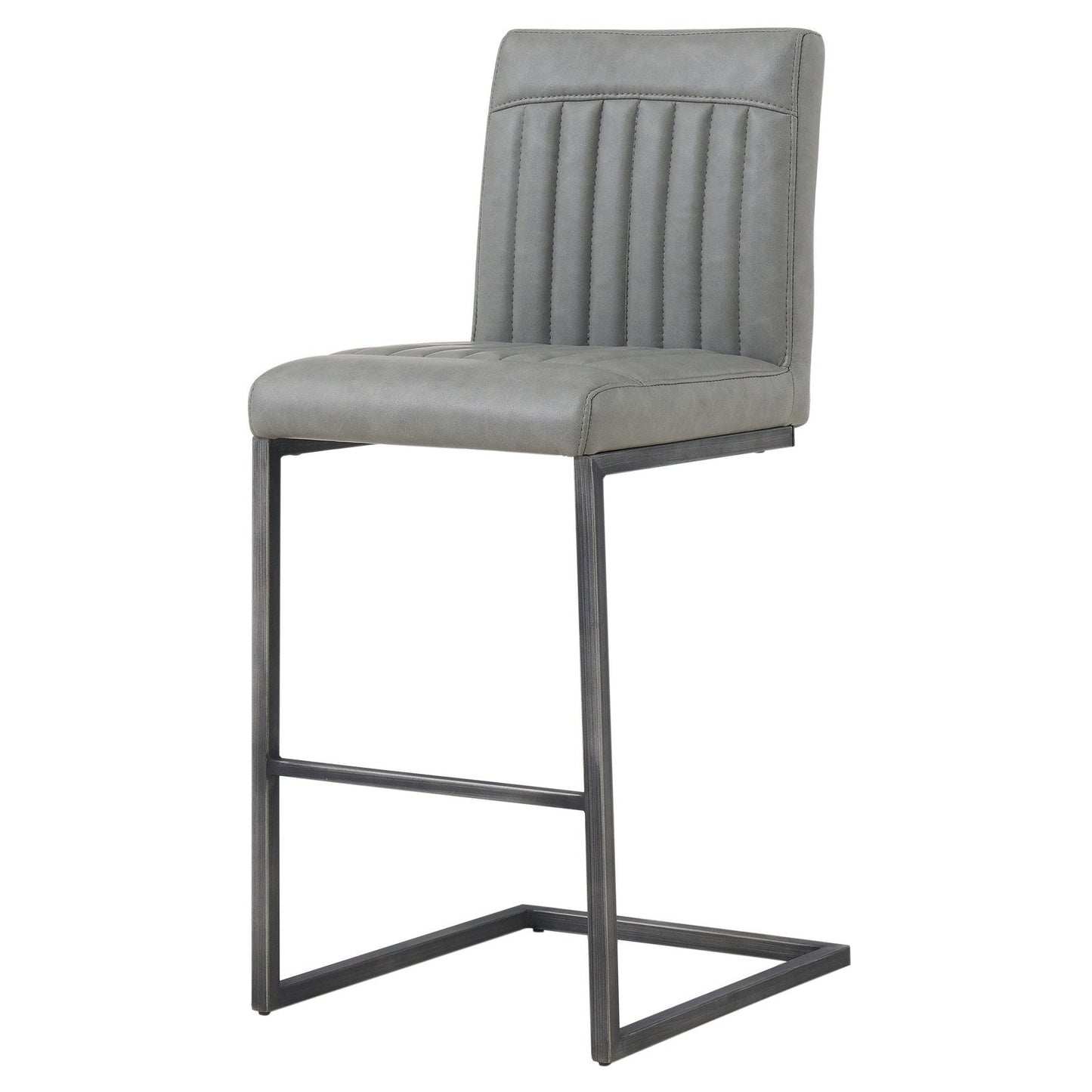 New Pacific Direct Ronan PU Leather Counter Stool, (Set of 2)  - 1060008-216