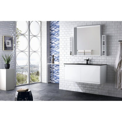 James Martin Vanities Milan 47.3" Single Vanity Cabinet - 801V47.3GWRGDCHB