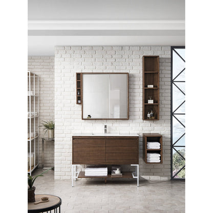 James Martin Vanities Milan 47.3" Single Vanity Cabinet - 801V47.3GWRGDCHB
